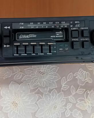 Autoradio a cassette Vintage Bluesonic