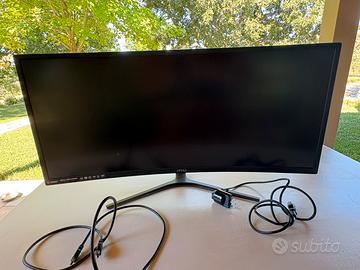 Monitor MSI optimax mag341cq curvo 34 pollici