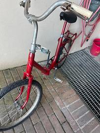 Bicicletta Graziella rosso fiammanteeeee