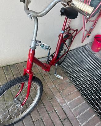 Bicicletta Graziella rosso fiammanteeeee
