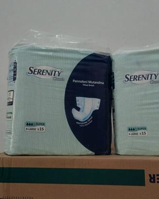 270 Pannoloni mutandia serenity taglia xl 18 pc