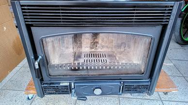 inserto camino a legna ventilato Anselmo cola 