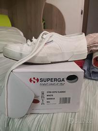 Scarpe superga donna 35 bianche