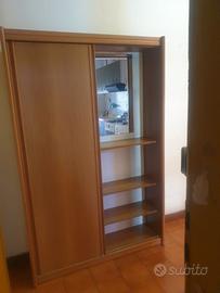 Mobile da ingresso in legno guardaroba