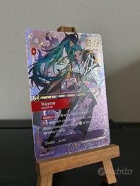 Vayne Signed Showcase Spiritforged Riftbound