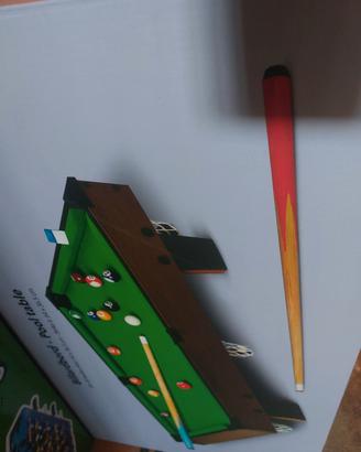 calcetto, hockey e biliardo 3 giochi da tavolo 