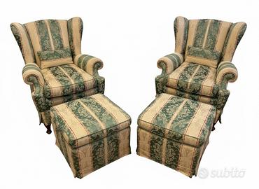 Coppia poltrone bergère