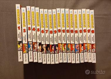 Manga. My Heo Academia. i primi 18 numeri !