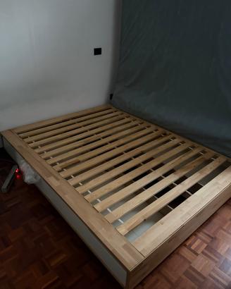 Rete ikea con cassettoni