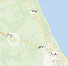 Casetta in legno e terreno roseto degli abruzzi