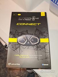 Interfono CellularLine Bluetooth per moto