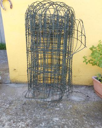 Rete metallica plastificata
