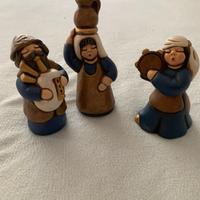 Personaggi del presepe classico blu Thun