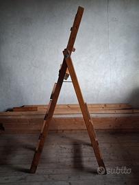Scala in legno pieghevole - 7,5mt