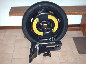 RUOTINO ORIGINALE VW GOLF 7/8 CON ATTREZZI
