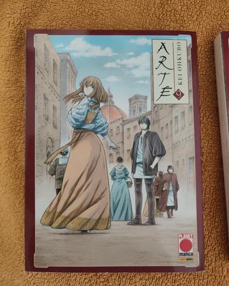 lotto Arte n.9 e 11 manga in italiano 