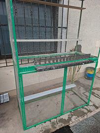 voliera per uccelli
