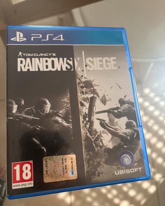 Gioco per ps4 rainbows six siege