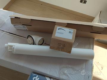 tubo coassiale ml 1 con curva