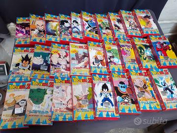 27 videocassette VHS di Dragon Ball Z.-De Agostini
