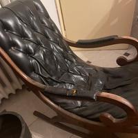 Poltrona a dondolo vintage