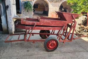 attrezzi agricoli cernitrice per olive
