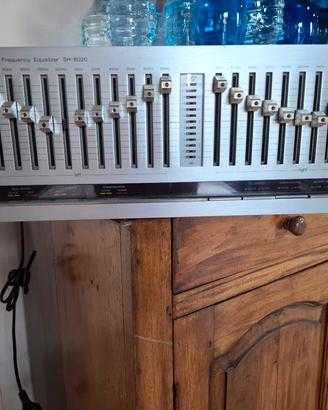 equalizzatore tecnics sh 8020. 12 +12 bande