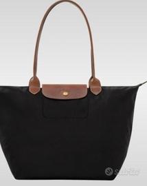 Borsa Longchamp Le Pliage originale – nera/marrone