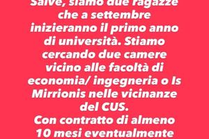 Due stanze matrimoniali a Cagliari