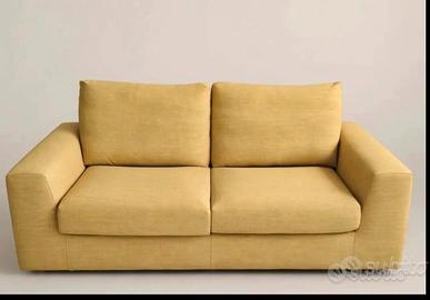 2 pezzi divani 3 posti - Giallo - Poltronesofà 