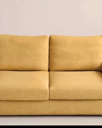 2 pezzi divani 3 posti - Giallo - Poltronesofà 