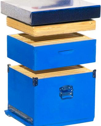 ARNIA CUBO 10 FAVI, MELARIO E TELAINI X APICOLTURA