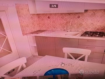 Spledido bivano piano terra arredato zona s.cuore