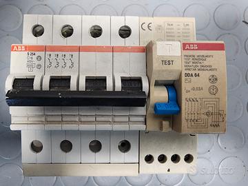 differenziale magnetotermico trifase abb