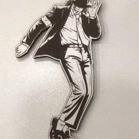 Calamita legno frigo MICHAEL JACKSON new 10 Cm
