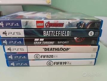 Lotto Giochi PS4 Playstation 4