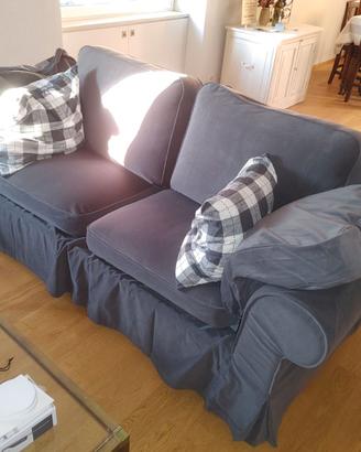 Divanoletto Ikea Ektorp 2 posti grigio scuro Hakeb