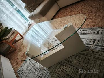  tavolino e divano letto con penisola contenitore 