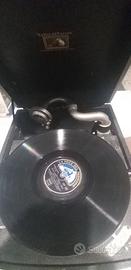 Grammofono a Valigetta La Voce del Padrone Vintage