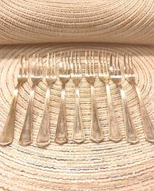 forchette argento 1000 del dopoguerra 