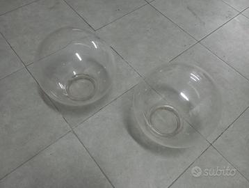 2 sfere lampade lampione esterno