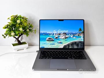 MacBook Pro 2021 M1 Pro 14” Apple Laptop Garanzia