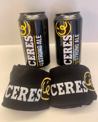 Coppia Calzini in Lattina Birra Ceres Nuovi