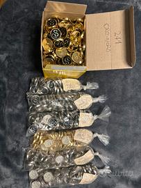 Bottoni gioiello siglato