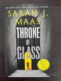 "Throne of Glass" Vol. 1 – Sarah J. Maas, inglese,