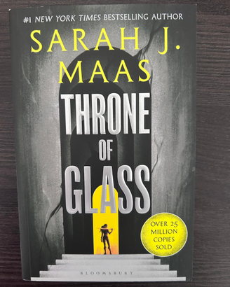 "Throne of Glass" Vol. 1 – Sarah J. Maas, inglese,