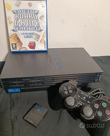 console Sony Ps2 Fat Nera Scph-30004 + Memory