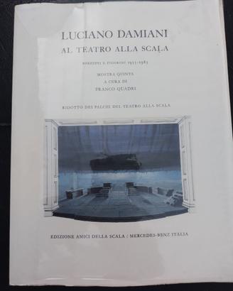 Libro Luciano Damiani al Teatro alla Scala (1990)