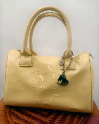 Borsa Bauletto Liu Jo giallo canarino PVC