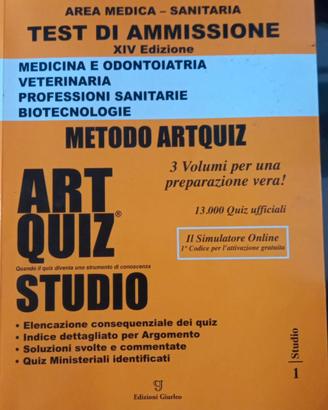 Art quiz studio XIV ed. Test ammissione medicina